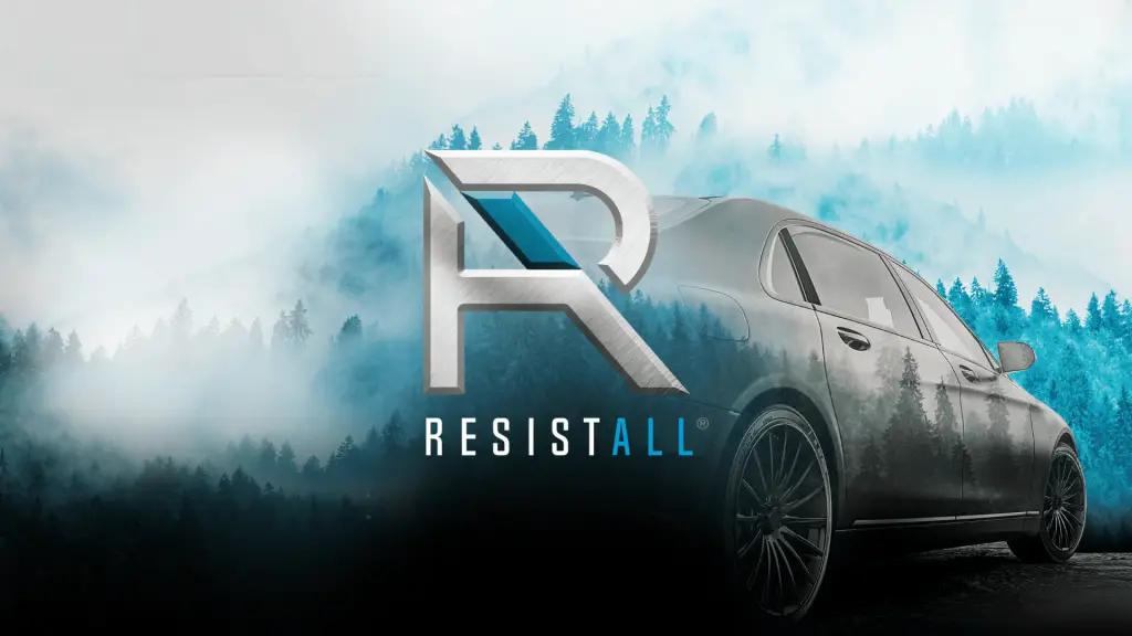 Лого на ResistAll – символ за безкомпромисна защита.